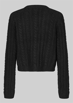 Karolina knit cardigan Sort Second Female 